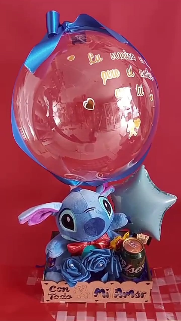 Peluche M Base trupan Globo Accesorio